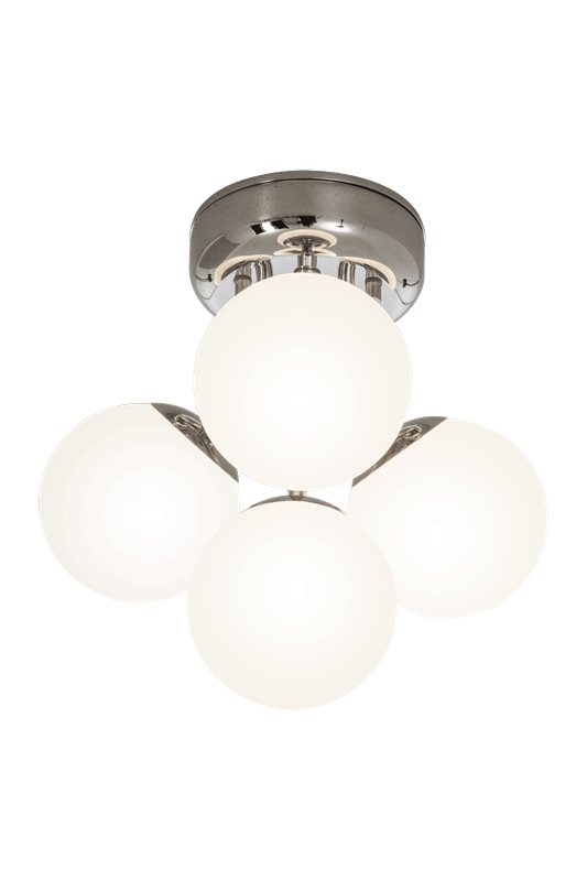 Aneta Lighting NICOSIA plafond bad 4:a, krom