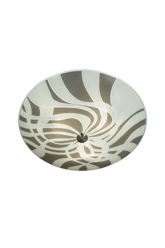 Aneta Lighting Band plafond 42cm grå-stål