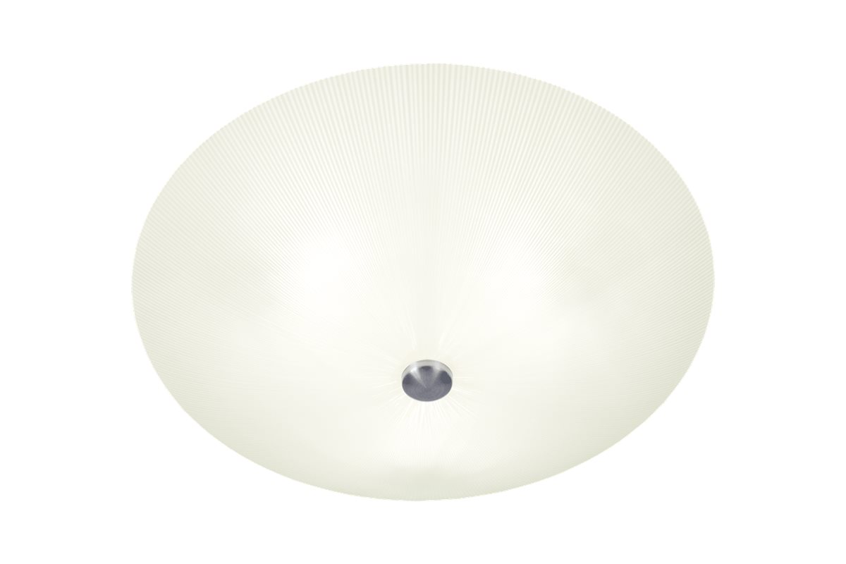 Aneta Lighting Stråla plafond 42cm vit-stål