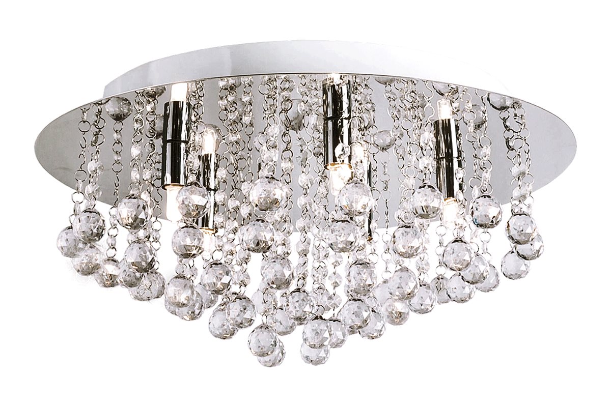 Aneta Lighting Madelene plafond 50cm krom