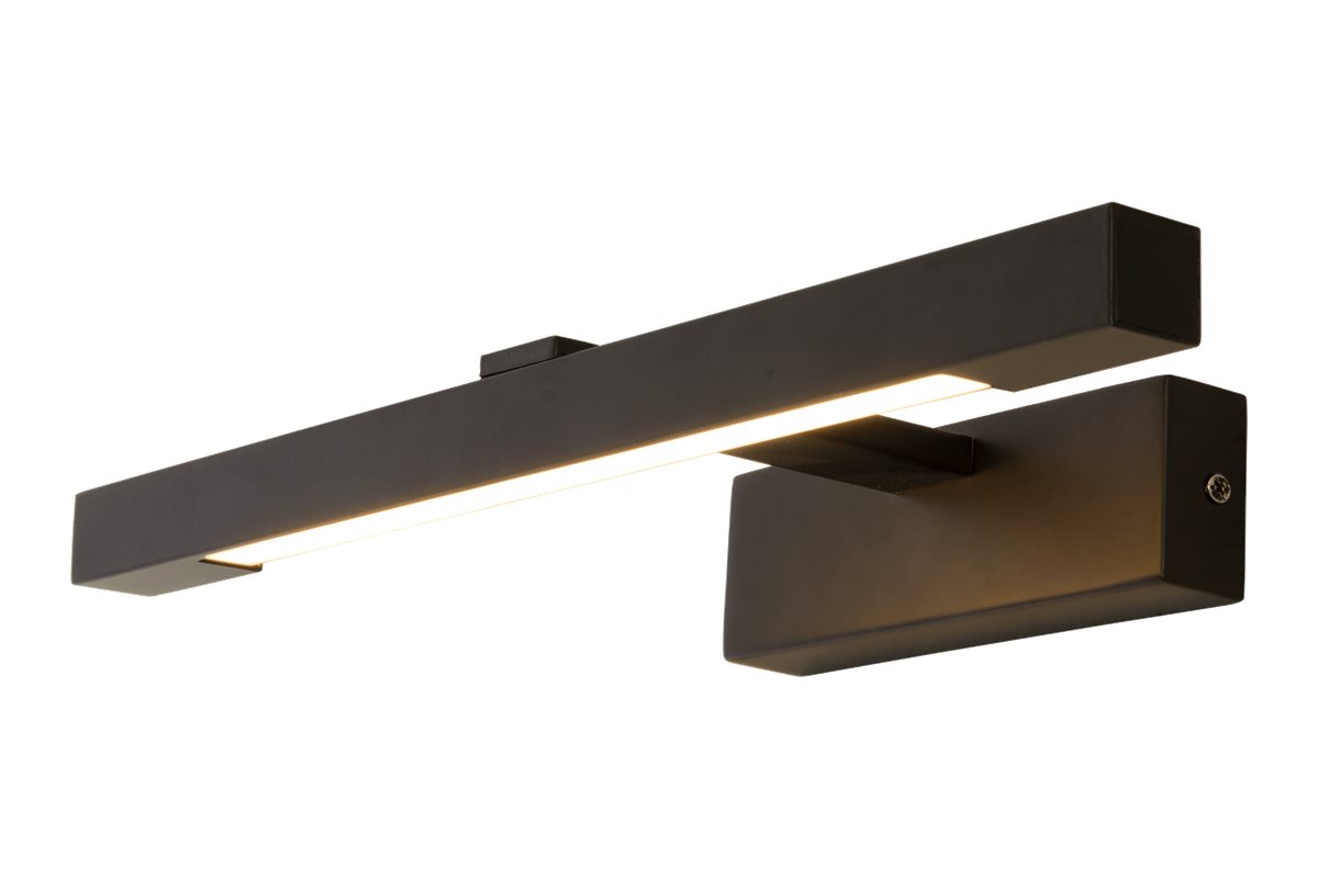 Aneta Lighting LUCCA vägglampa bad, svart