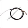 Throttle cable 260 B27F LHD 75-78