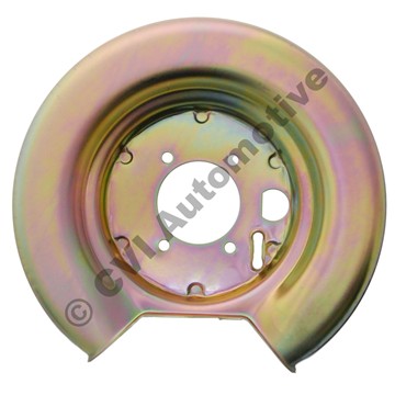 Brake backplate rear, E/ES/140 LH (+164 -1974)  (Volvo genuine)
