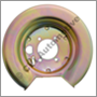 Brake backplate rear, E/ES/140 RH (+164 -1974)  (Volvo genuine)