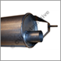 Silencer rear, 140/164/240 '74-'86 (31372177)