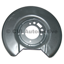 Brake backplate rear 164 75/240 LH