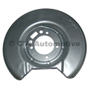 Brake backplate rear 164 75/240 RH