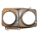 Platta 240/260 strålkastare -'80, hö (för runda dubbla strålkastare)