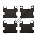 Brake pad shims ATE, rear