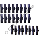 Clip kit windshield trim 200 (for glass with blue tinted top 79-90)
