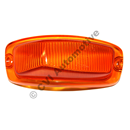 Indicator lens, Amazon B16 RH (1957-1961)     NB! Orange