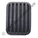 Pedal rubber, Amazon/P1800/240 (brake/clutch 1957-1993)