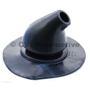 Gear shift boot (black), Amazon '65-'70 (with felt inner - Volvo genuine)