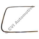 Rear screen moulding 245/265 silver, LH (1975-1985)