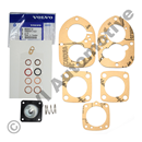 Diapghragm & gasket set, Solex 44 PA1