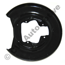 Bromssköld bak S60/80/V70N vä/hö S60 01-09/S80 99-06/V70N -08