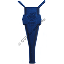 Rubber muff 2-pin, injection (with old, proper Volvo logo)