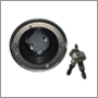 Tanklock låsbart Volvo 140/164 -'73