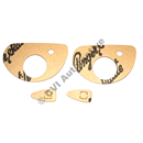 Gasket set door handles Amazon, late 1968-1970 (ch 304969-)