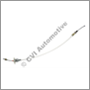 Throttle cable 240 turbo B19ET, B21 ET/FT (1981-1984)  Length 761/545