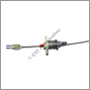 Throttle cable 240 turbo B19ET, B21 ET/FT (1981-1984)  Length 761/545