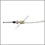 Throttle cable 240 turbo B19ET, B21 ET/FT (1981-1984)  Length 761/545