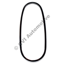Chrome rim for taillamp lens, PV544