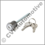 Door lock with 2 keys, 444/544/Duett (with "Volvo" on key face)