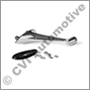 Arm + base, for GT mirror 281091 (includes seal + mounting kit)