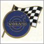 Dekal export Volvo 544, Amazon (checker flagga)
