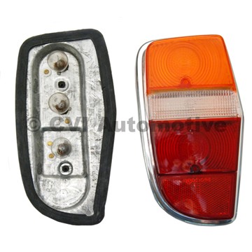 Taillamp (complete) 140/164 -71, LH (Volvo/Hella genuine)