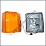 Flasher lamp 142/144 73- OE LH (Volvo genuine)