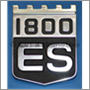 Emblem "1800 ES" (NB! Volvo genuine NOS)