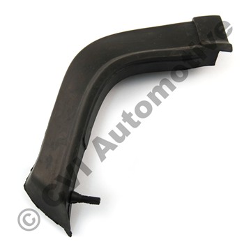 Bumper cover strip, '74-  RH 140/164 1974-75