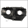 Headlamp housing, 240 USA rect LH