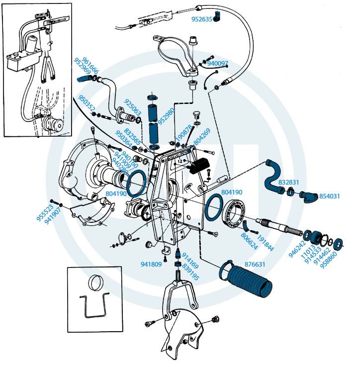 1.) Connector parts