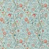 Morris & Co Mary Isobel Sild Blue Pink