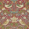 Morris & Co Strawberry Thief Crimson/Slate tapet