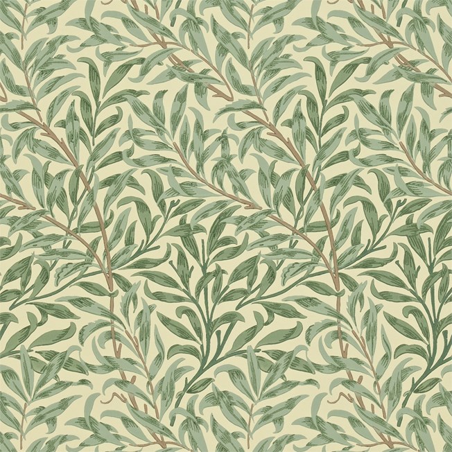 Morris & Co Willow Boughs Green