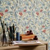 Morris & Co Arbutus Woad/Russet tapet