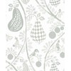 Littlephant Fruit Garden - White/Green tapet