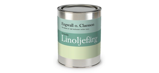 Engwall o Claesson Linoljefärg utvändig Provburk 0,5L