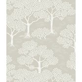 Littlephant Woodland Notes - Clay beige tapet