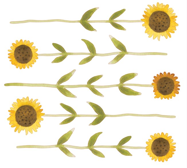Casadeco Once Upon A Time Dekaler Sunflower
