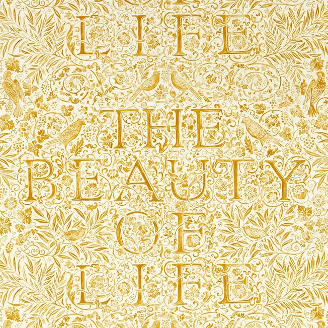 Morris & Co The Beauty of Life Sunflower tapet