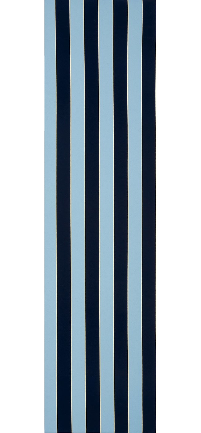 Osborne & Little Regency Stripe Navy/Sky tapet