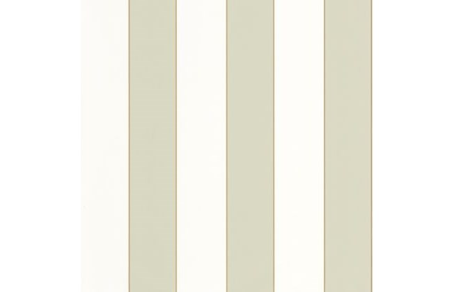Caselio Basics Golden Lines Vert Amande Blanc tapet