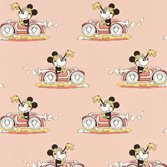 Sanderson Disney Minnie on The Move Candy Floss tapet