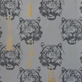 Studio Lisa Bengtsson Wallpaper Coco Tiger Grey tapet