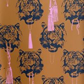 Studio Lisa Bengtsson Wallpaper Coco Tiger Mustard tapet